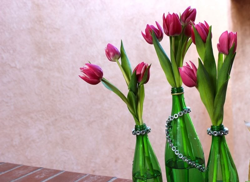 Upcycled Hardware Vases