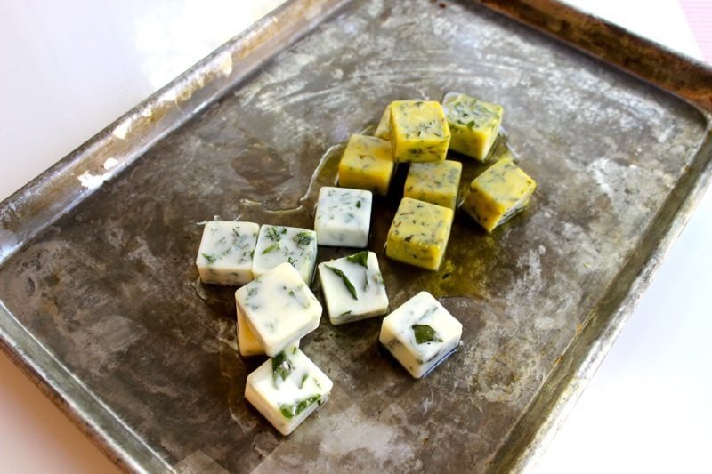 Fresh Herb Ice Cubes