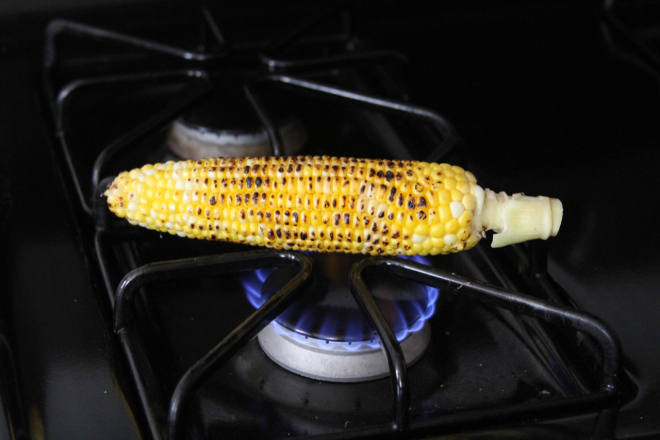 Charred Corn