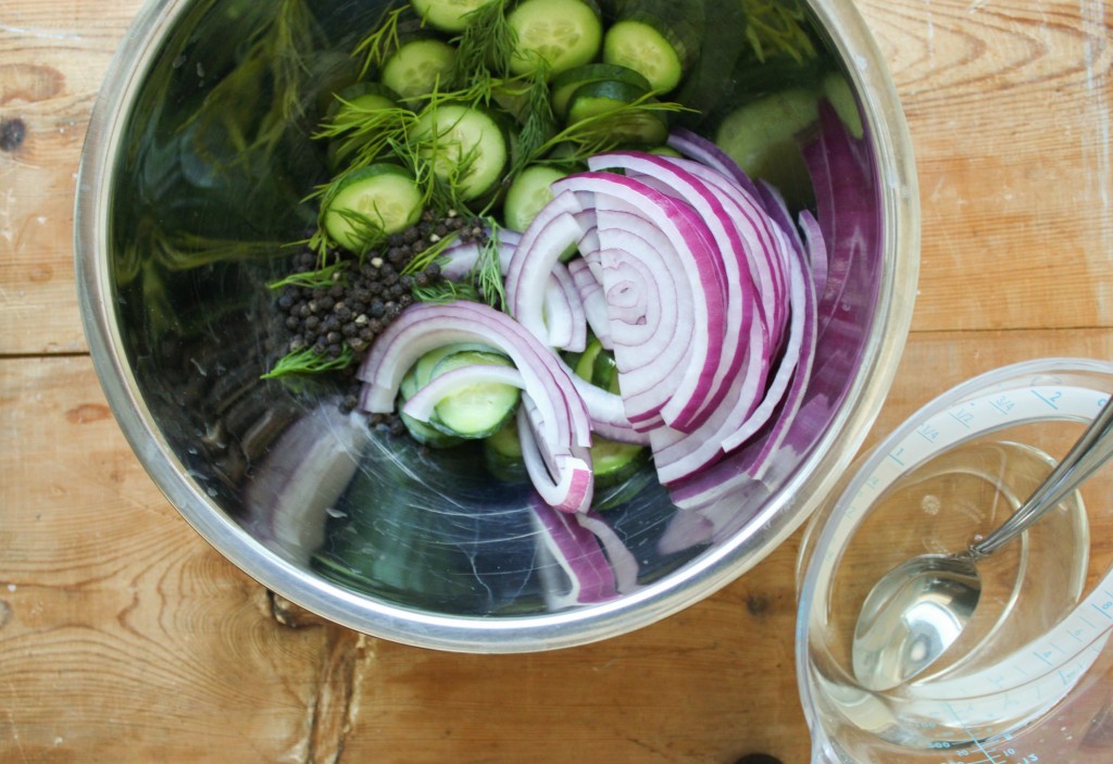 overnight pickle components