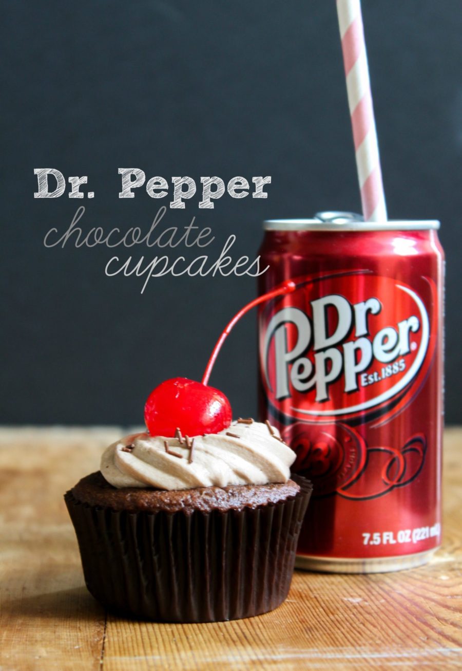 Dr. Pepper Cupcakes