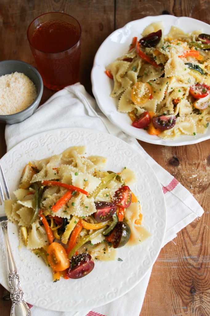 TheChic_summer pasta dish