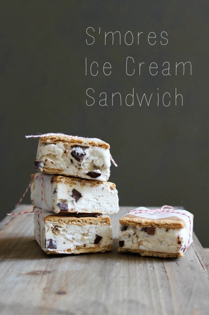 S’mores Ice Cream Sandwich