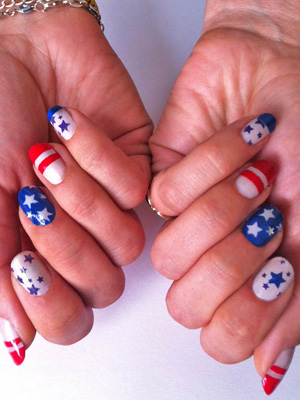 U-Don't-Need-a-Man-fourth-of-july-nails