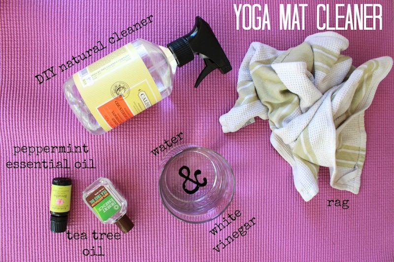 DIY Yoga Mat Cleaner - Rachel Hollis