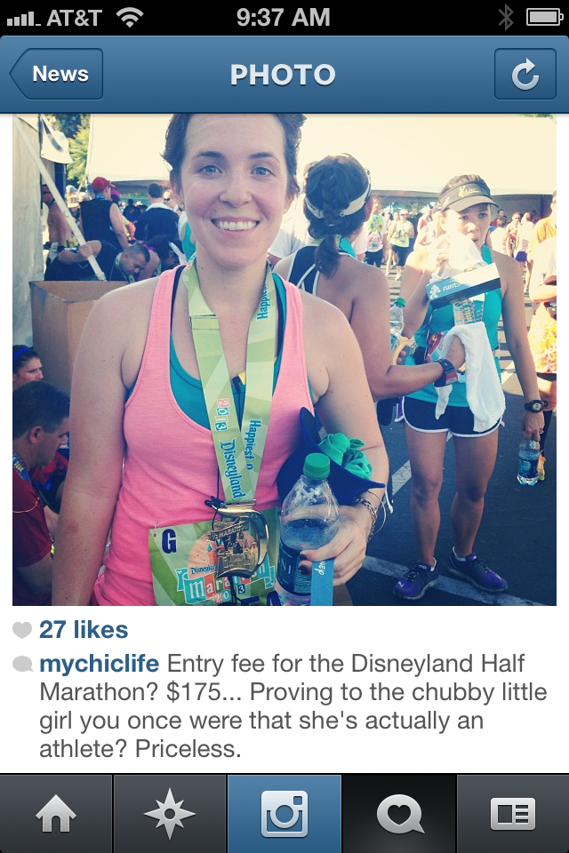 My Instagram From Race Day