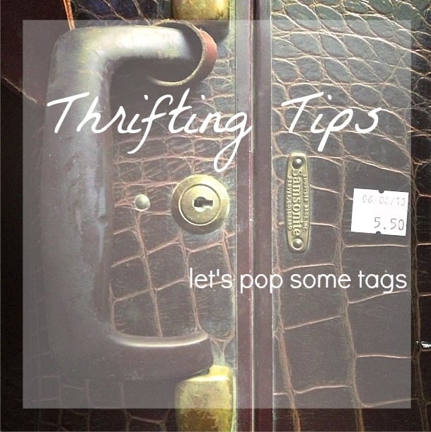 thrifting tips