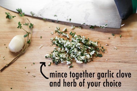 TheChic_potato-herb-mixture
