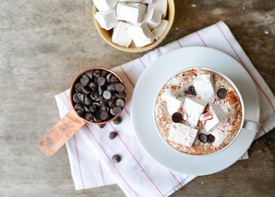 Hot Chocolate and Vanilla Marshmallows