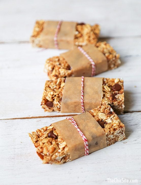 Coconut Almond Granola Bars