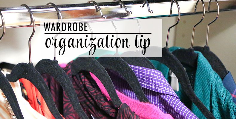 Wardrobe Organization Tip