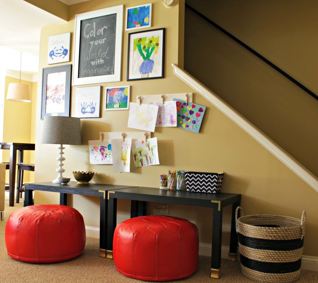creating a kids art center