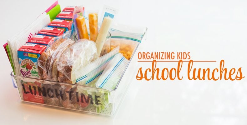 get organized for back to school