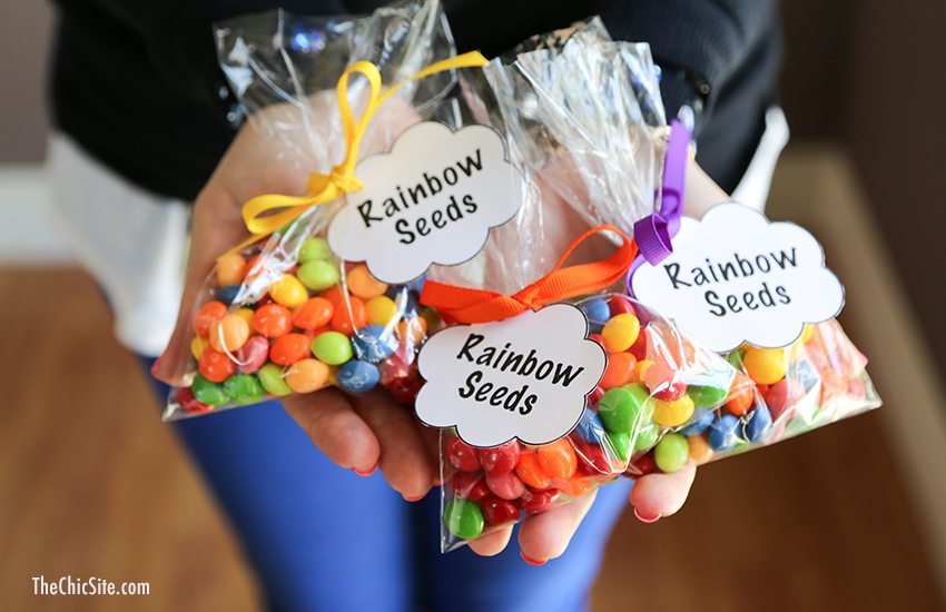 skittles crafts, candy crafts, rainbow