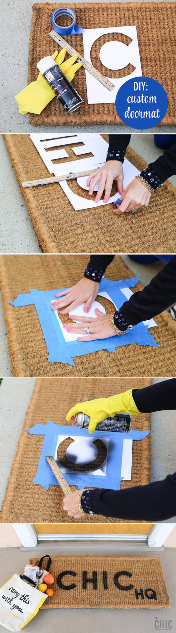 DIY Custom Doormat