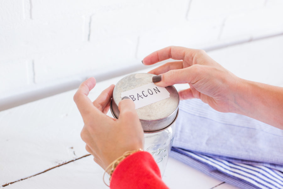 How To Store Your Bacon Grease
