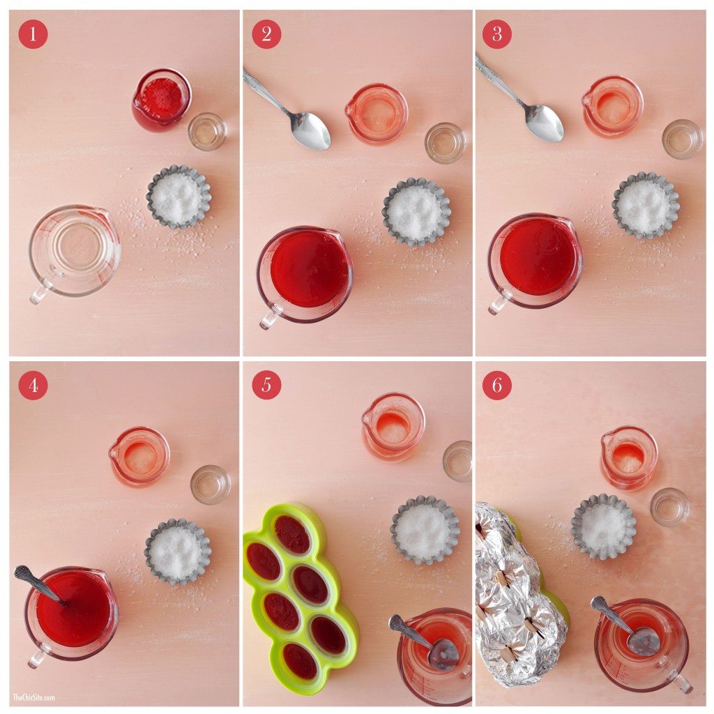 Cocktail Popsicle - margarita