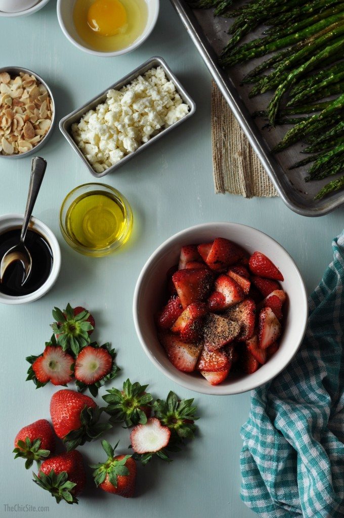 balsamic marinated strawberries