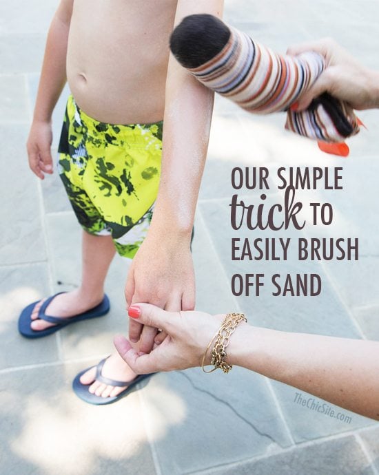 beach tricks for parents kids