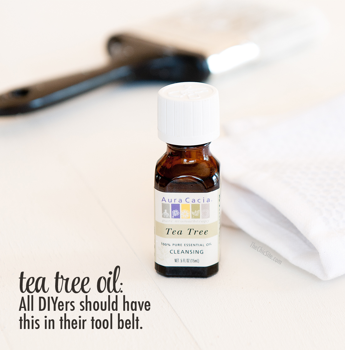 Tea Tree Oil to Get Paint Off Hands