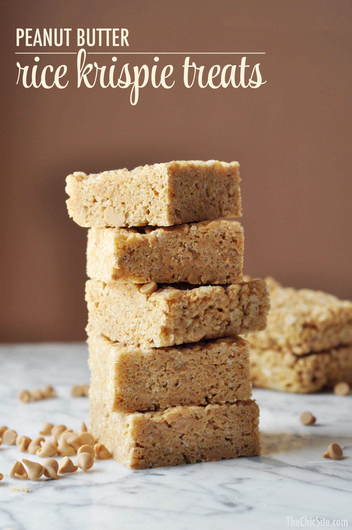 peanut butter rice cereal treats