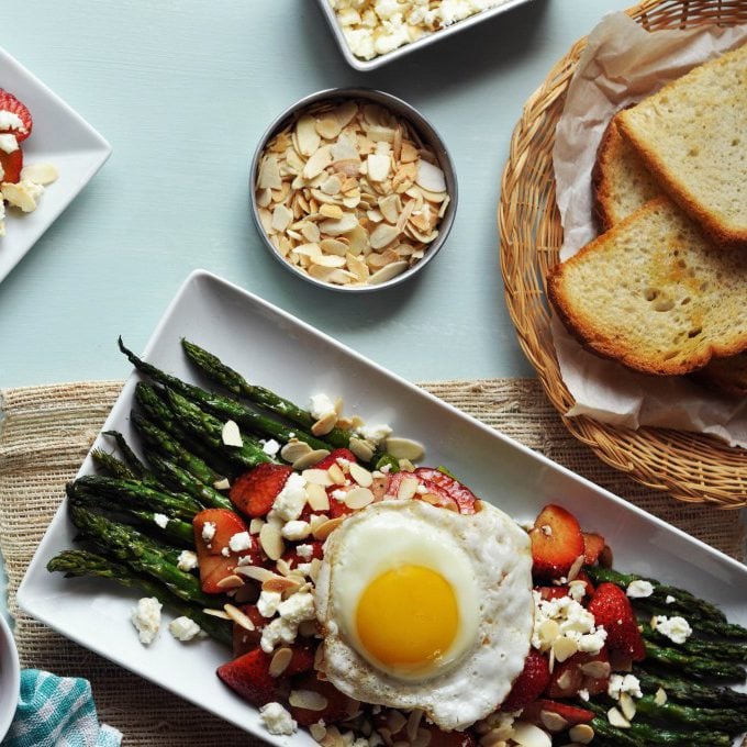Roasted Asparagus Salad