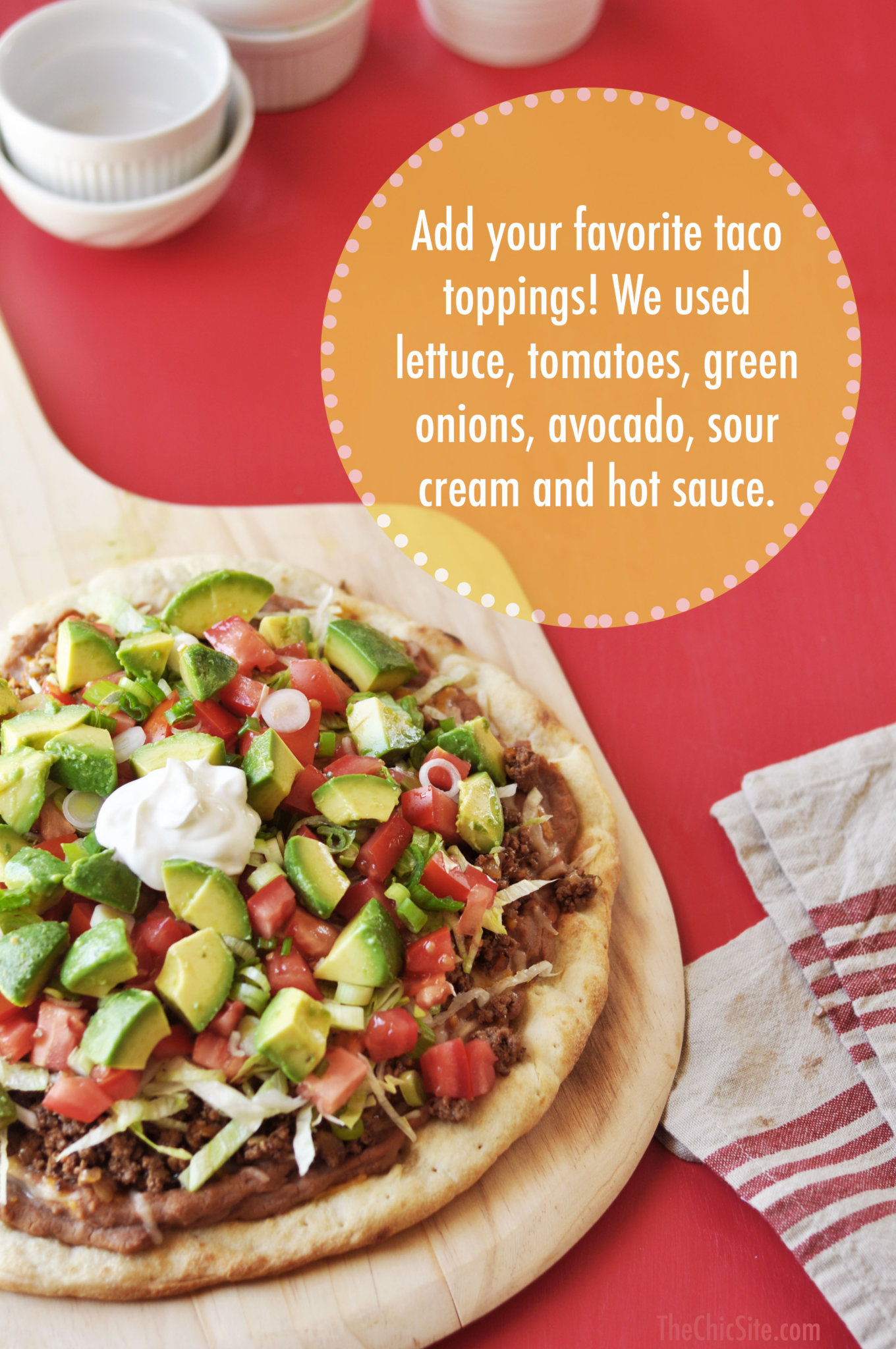 taco toppings for pizza