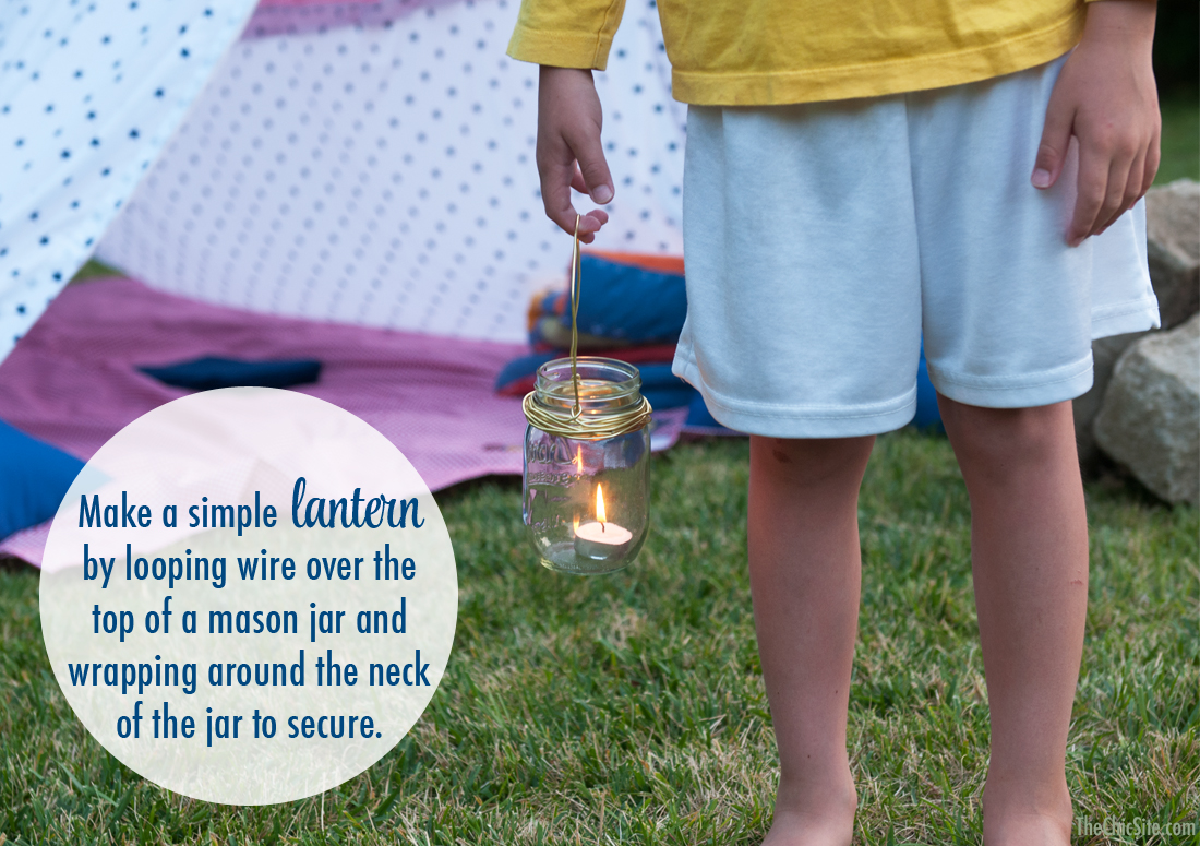 backyard camping ideas