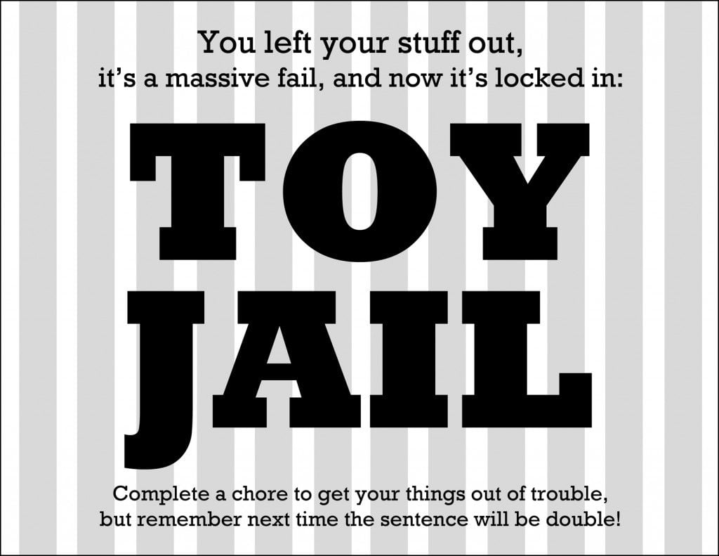 toy jail free printable sign