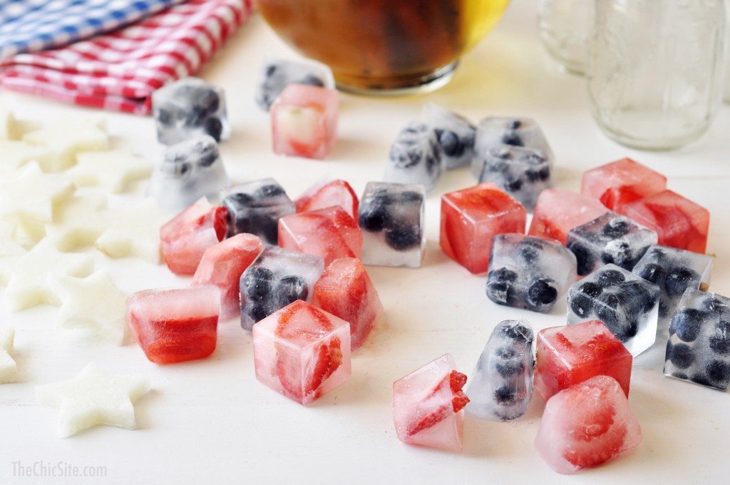 flavored ice cube recipes