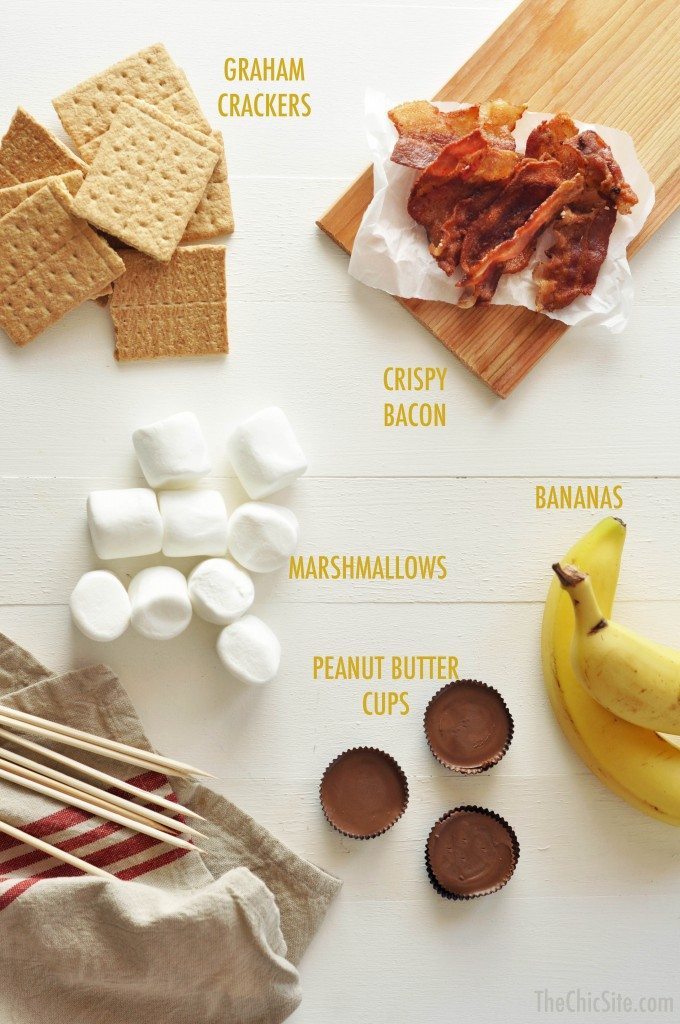 smores ingredients 
