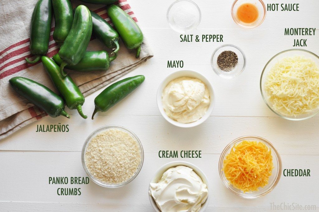 what do you need for jalapeño poppers
