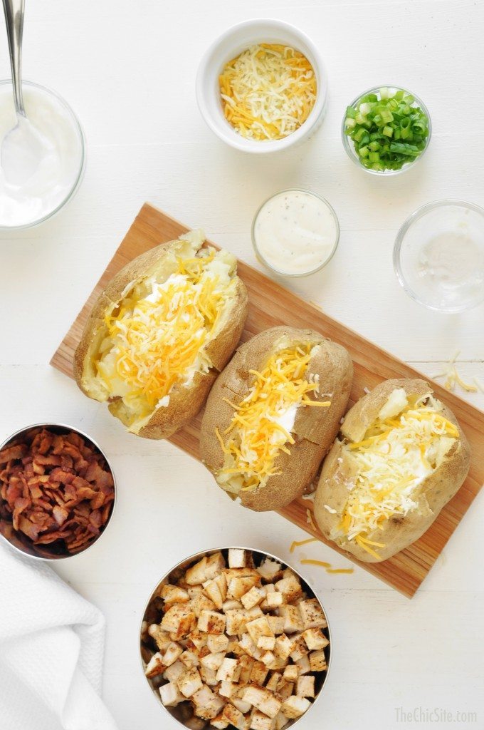 baked potatoes