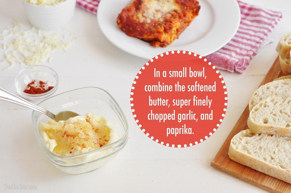 garlic butter for garlic bread