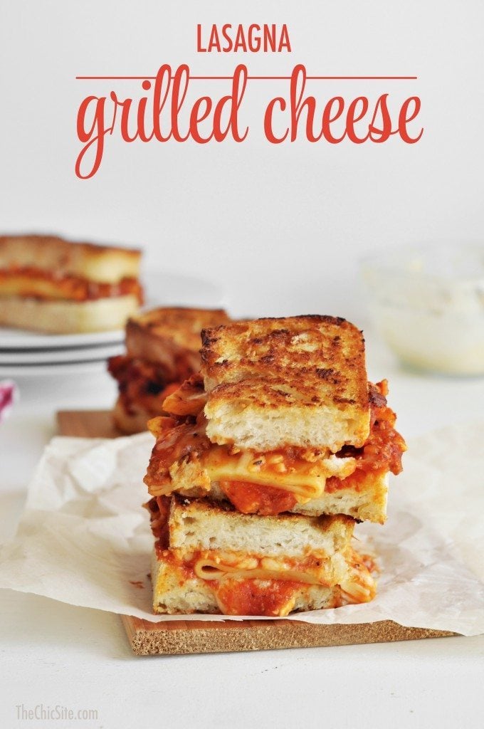 lasagna grilled cheese recipe
