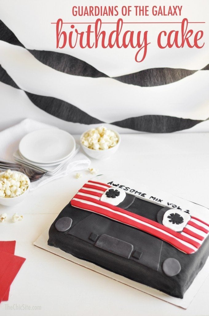 guardians of the galaxy movie cake