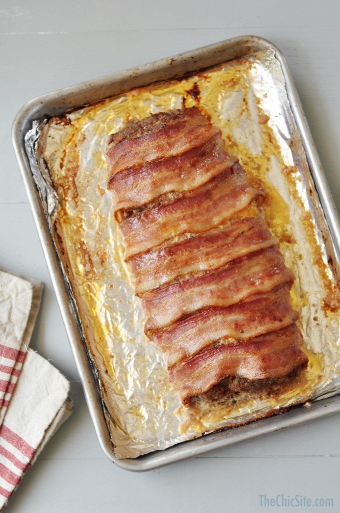 bacon meatloaf with cheddar