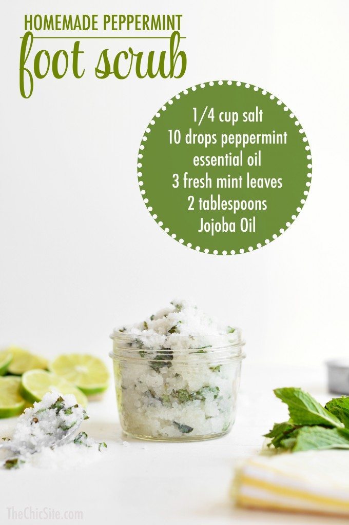 diy foot scrub recipe