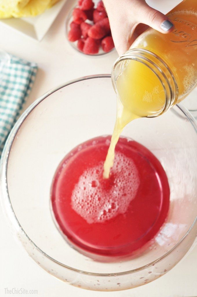 bridal shower sherbet punch