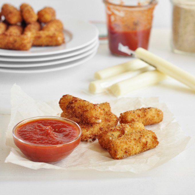 String Cheese Mozzarella Sticks - Rachel Hollis