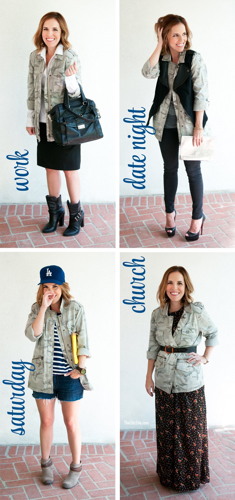 how to style camouflage