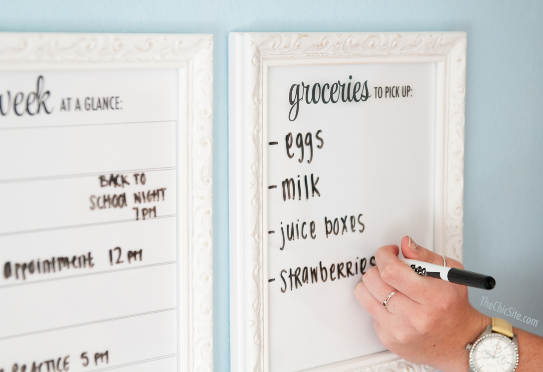 Dry Erase Organizers - The Chic Site