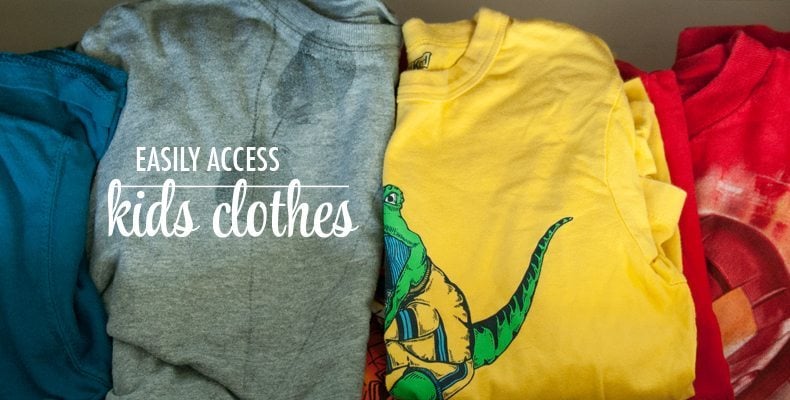 Tips for Organizing Kids Clothes