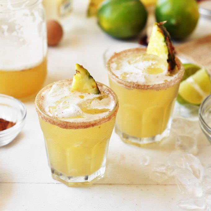 Pineapple Cinnamon Margaritas - Rachel Hollis