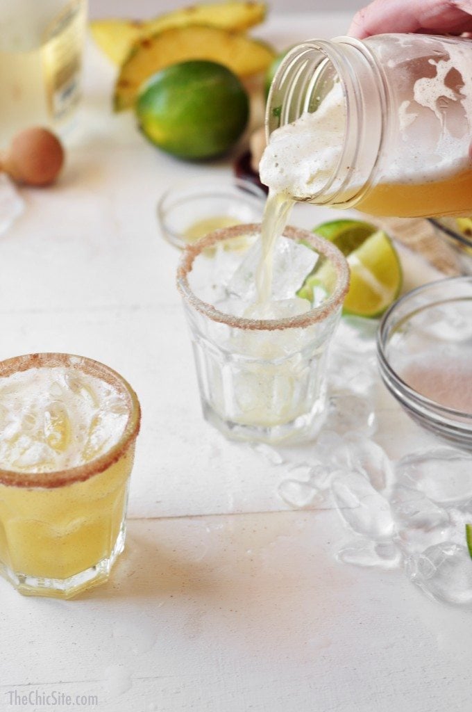 pineapple margaritas 