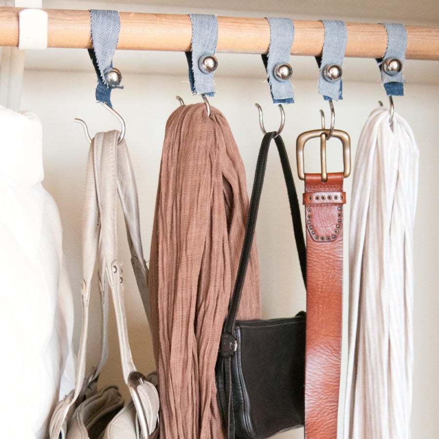 Shower Hook Closet Organizers