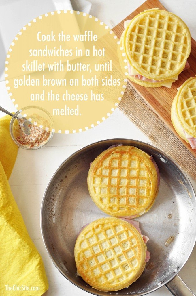 grilled cheese with waffles 