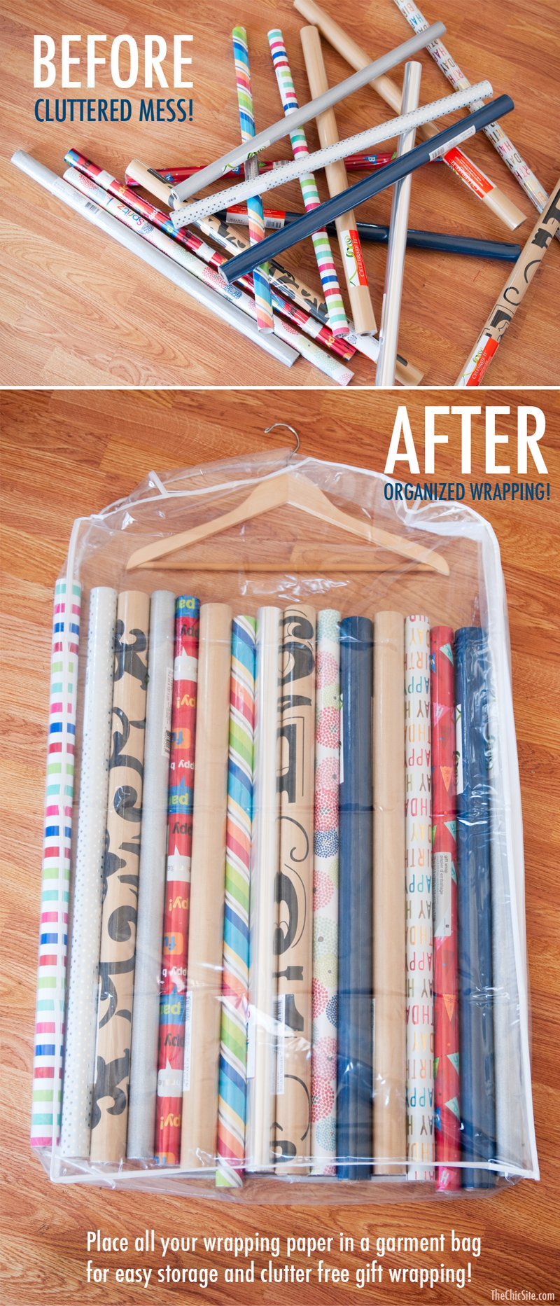 Wrapping Paper Garment Bag