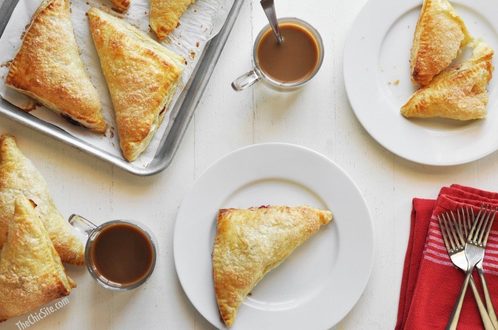 the perfect cheesecake turnover