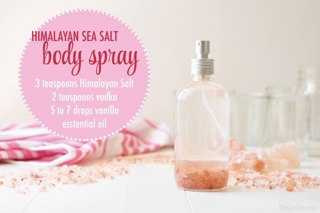 beauty sea salt spray